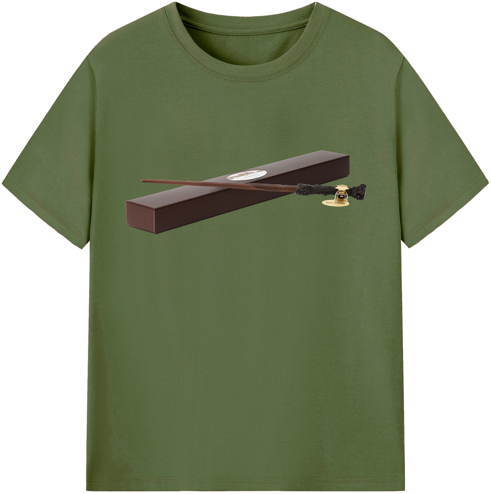 （画像用） Harry Potter ハリー・ポッターシリーズ 綿100％半袖Tシャツ（フロントプリント）